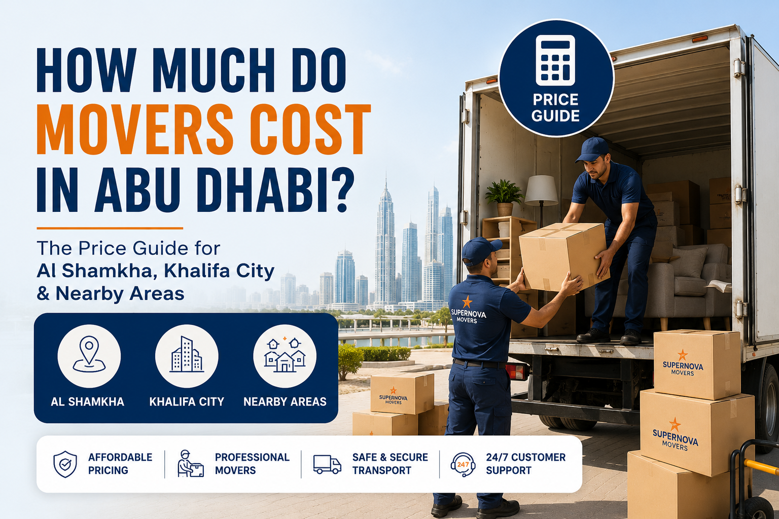 moving cost abu dhabi