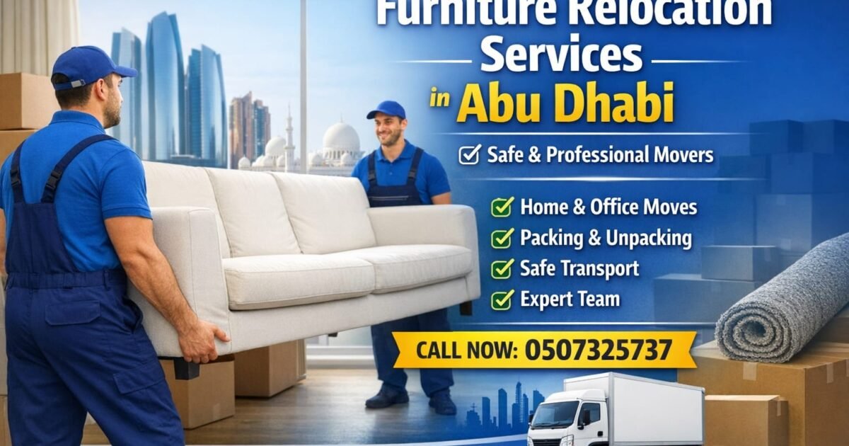 professional super nova mover furniture relocation services in Abu dhabi