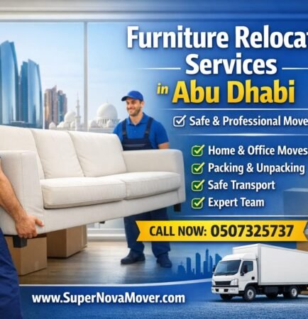 professional super nova mover furniture relocation services in Abu dhabi