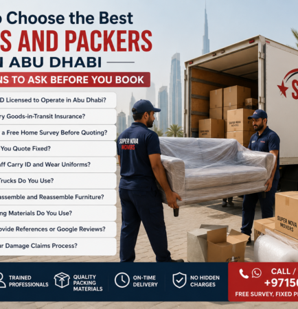 how to choose movers in Abu Dhabi