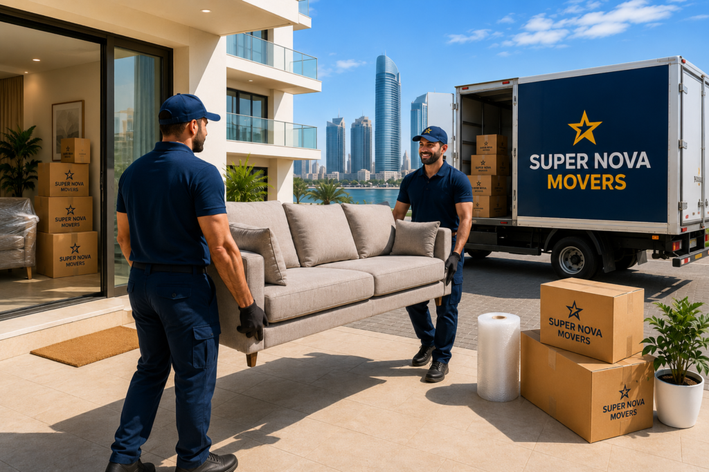 Furniture Moving Services Abu Dhabi – Super Nova Movers