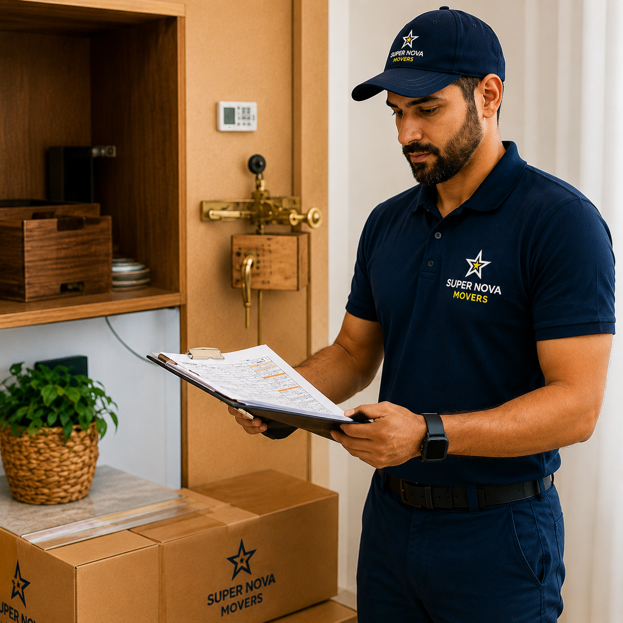 Professional home packing service in Abu Dhabi