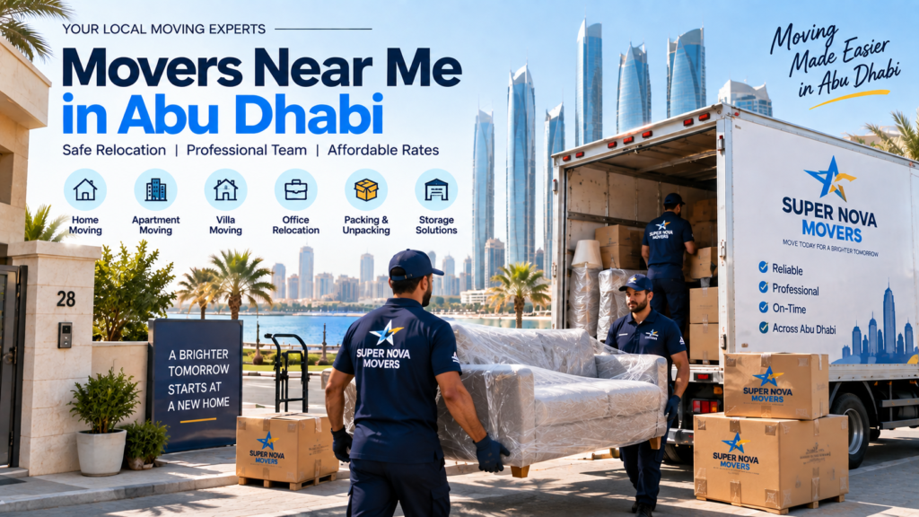 movers near me Abu Dhabi